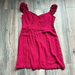Abercrombie & Fitch Red Dress